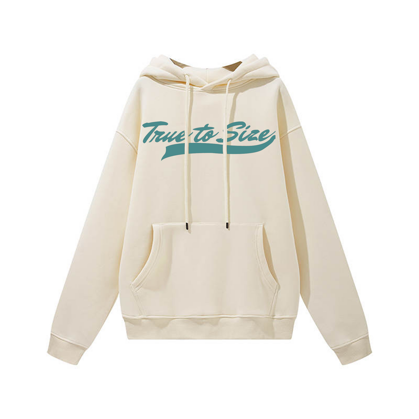 Ivory Puff Print Hoodie