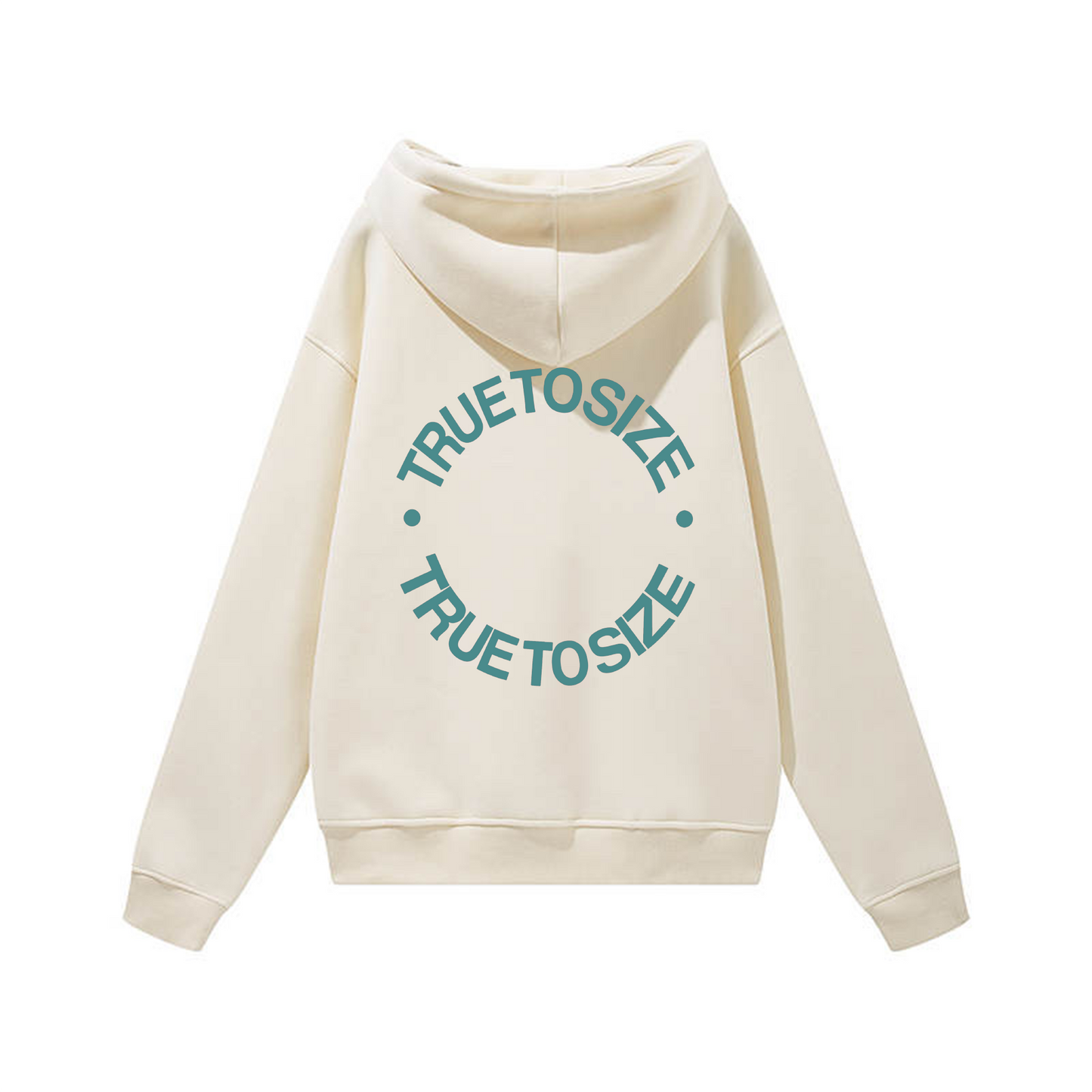 Ivory Puff Print Hoodie